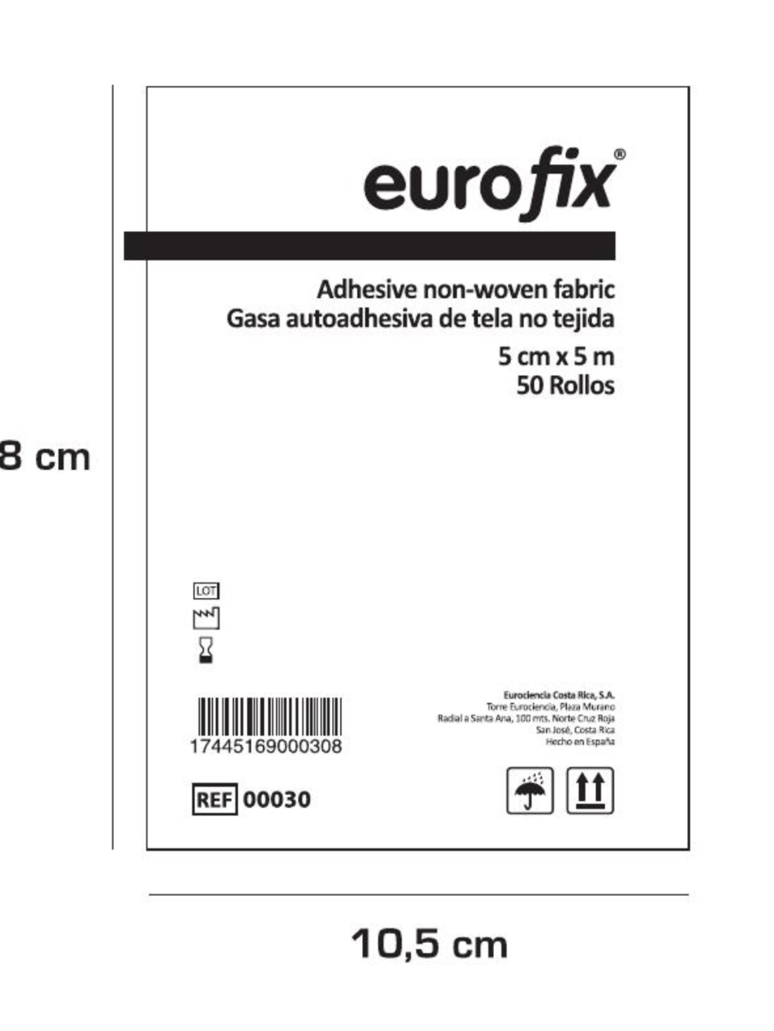 Label specification · roll label