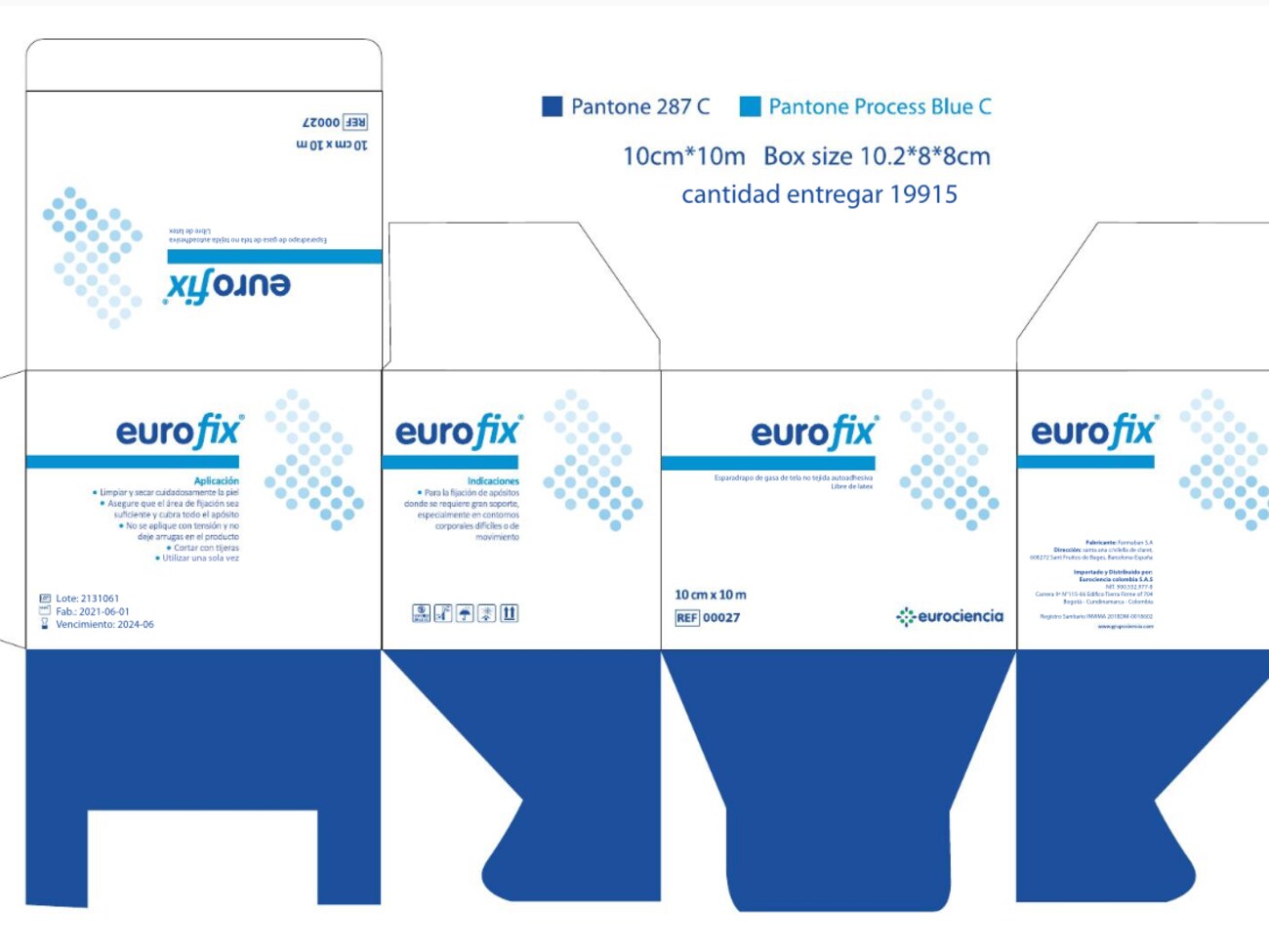 Structural dieline · folding carton